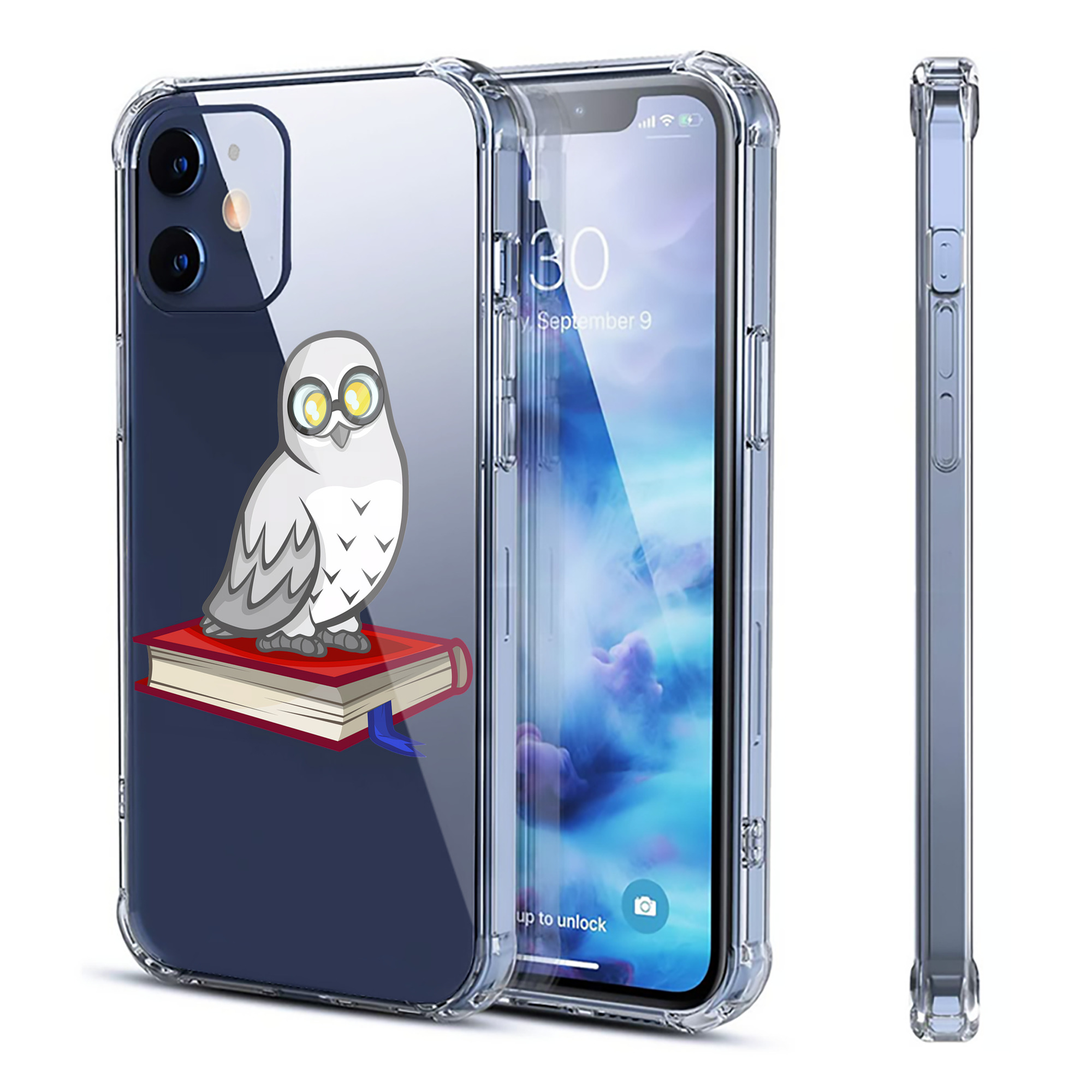 （画像用） Harry Potter ハリー・ポッターシリーズ 【iPhone 12シリーズ対応】透明スマホケース（クリアソフトケース）